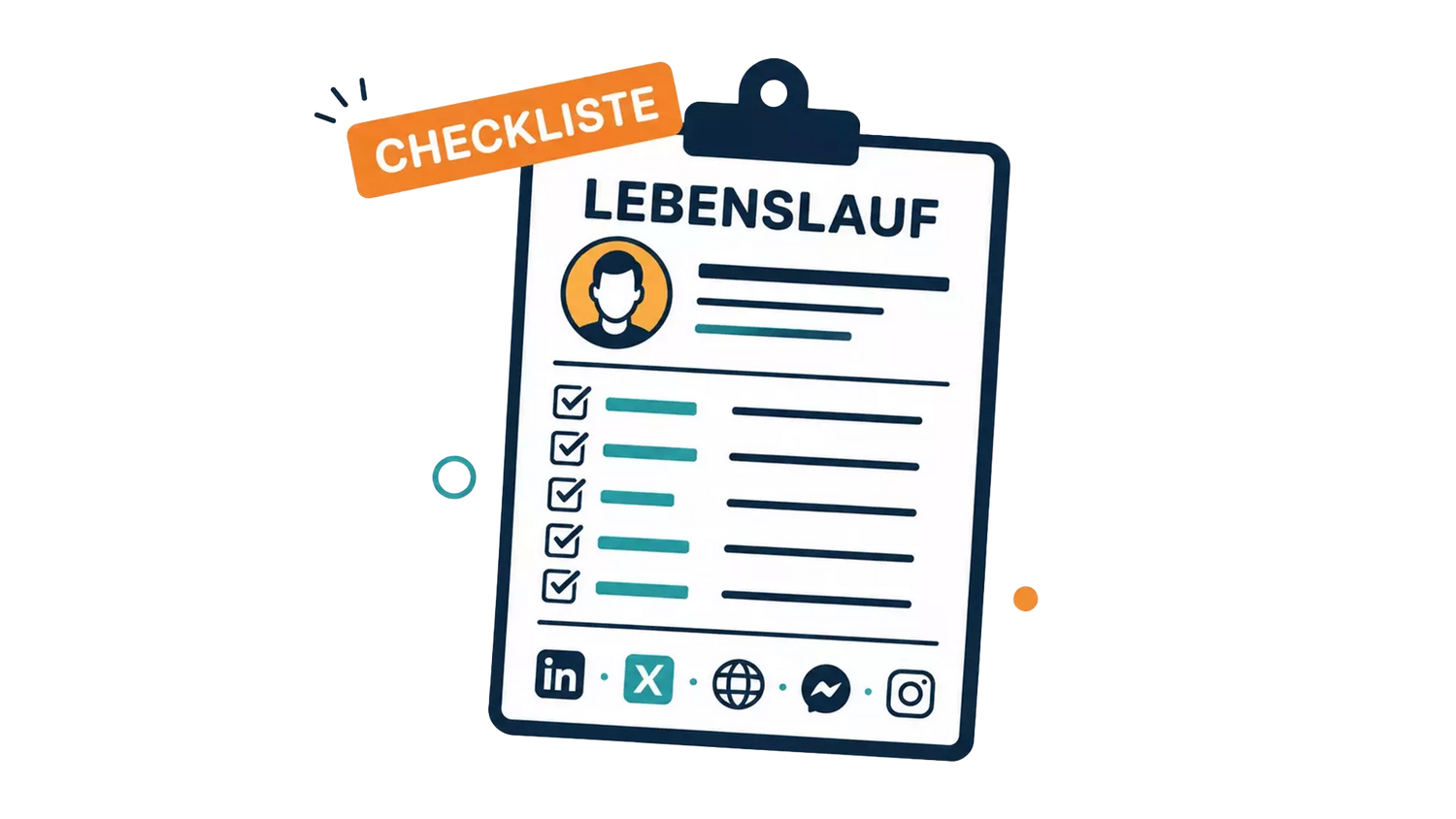 Lebenslauf Checkliste 2026: Was unbedingt rein muss (inkl. Profi-Tipps)
