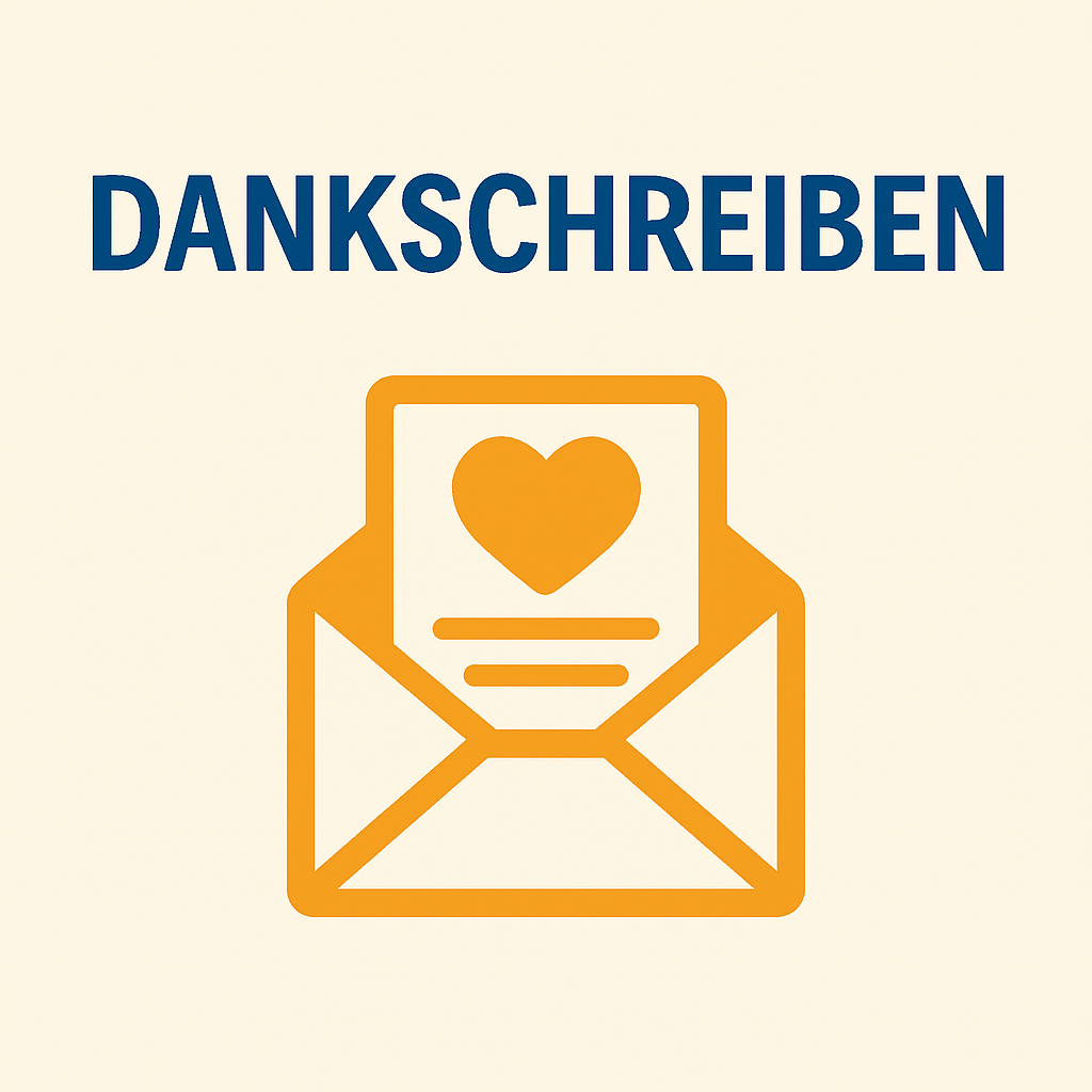 Dankschreiben